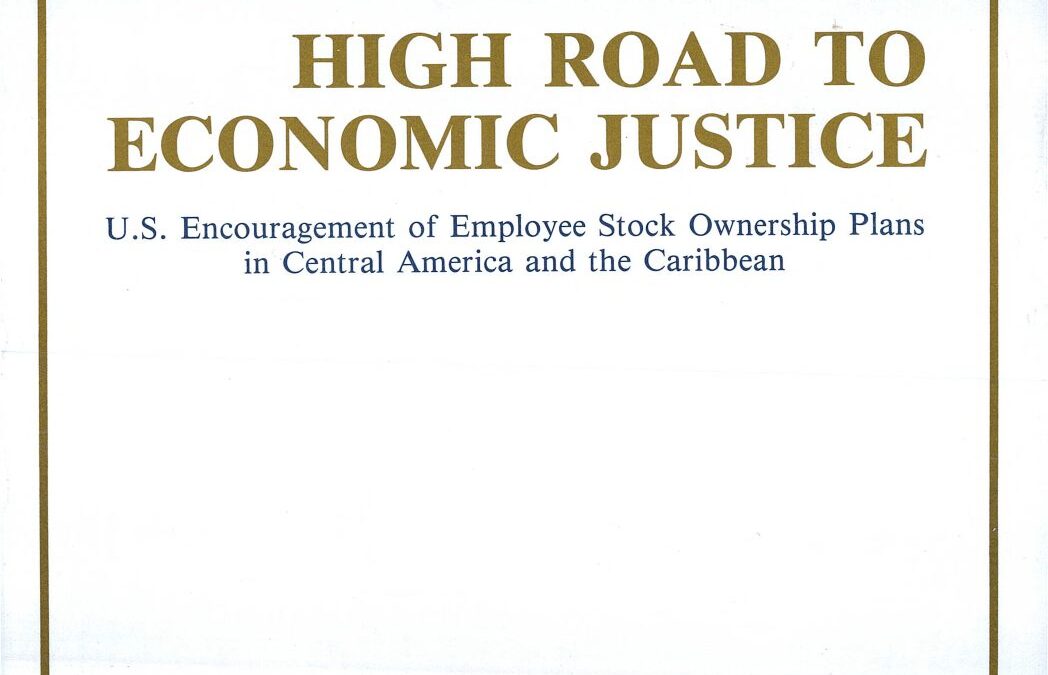 HIGH ROAD TO ECONOMIC JUSTICE