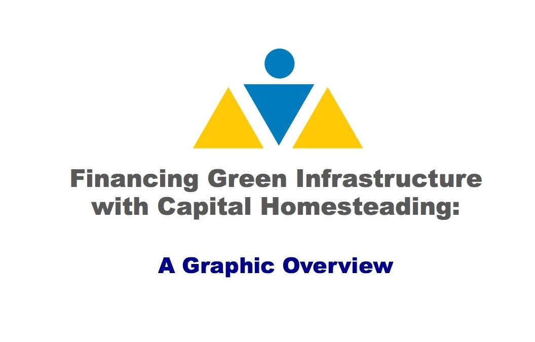 Financing Green Infrastructure with Capital Homesteading: A Graphic Overview (cover)